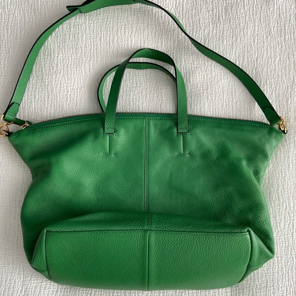 Kate Spade Saturday green leather freeform satchel - Picture 3 of 4